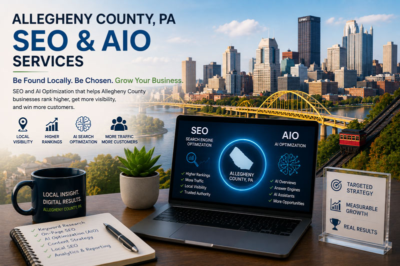 SEO & AIO Services for Allegheny County Attorneys — Pittsburgh, PA