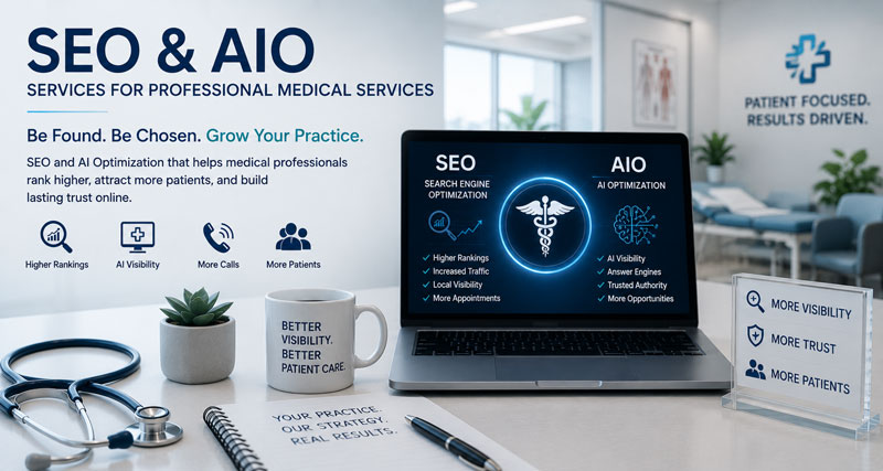 SEO & AIO Services for Medical Organizations