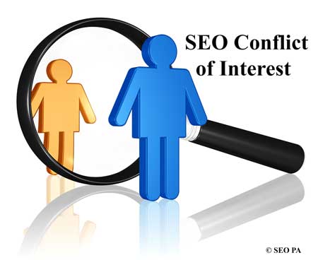 SEO Services Company Conflict of Interests